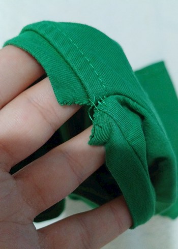 Yeşil Panda Baskılı Kadın Tişört - Görsel 3