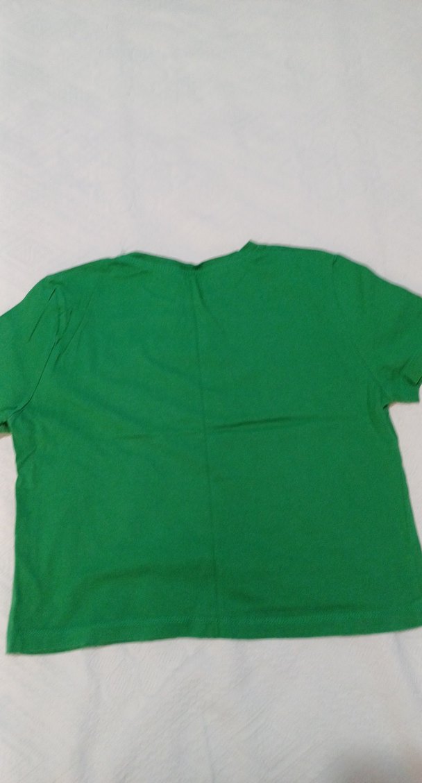 Yeşil Panda Baskılı Kadın Tişört - Görsel 2