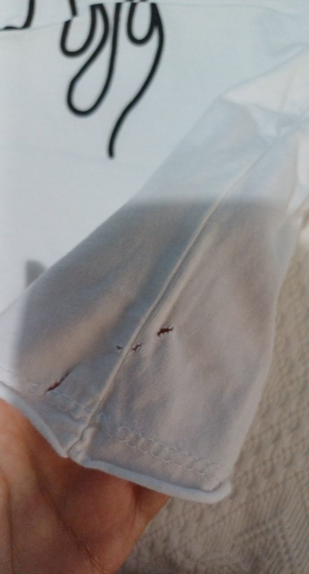 Beyaz Kolsuz Baskılı Kadın Atlet - Görsel 4