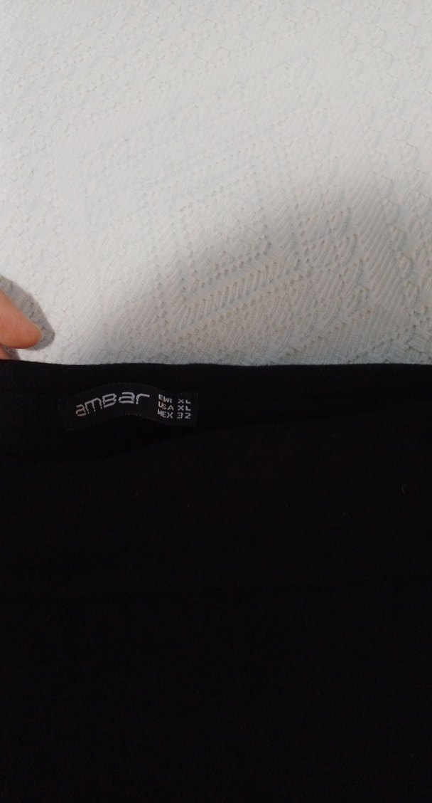 Kemerli Siyah Mini Etek - Görsel 4