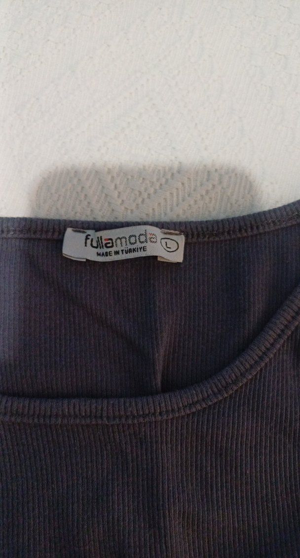 Gri Basic Spor Kadın Atlet - Görsel 3