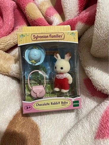 sylvanian çikolata kulaklı tavşan bebek #5405