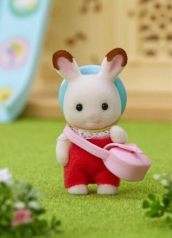  Beden Renk sylvanian çikolata kulaklı tavşan bebek #5405