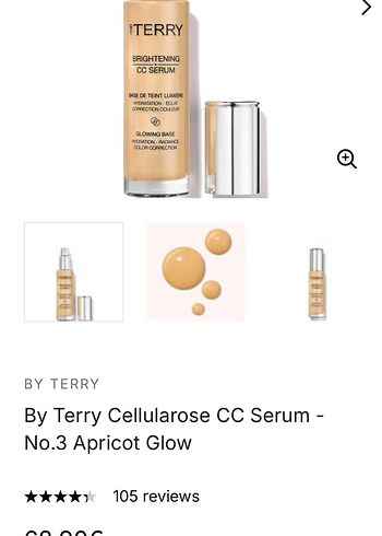 By Terry Cellularose CC Serum No.3 Apricot Glow