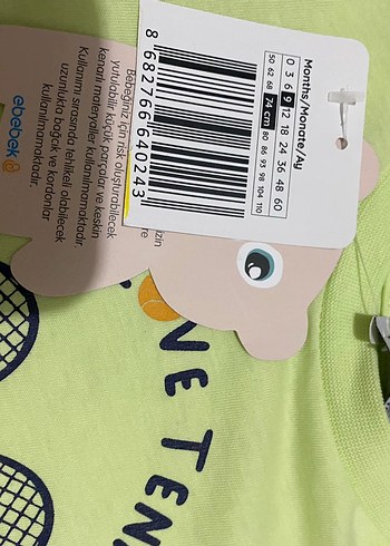 Çocuk Baskılı Renkli Atletler - Görsel 4