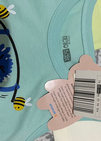 Çocuk Baskılı Renkli Atletler - Görsel 2