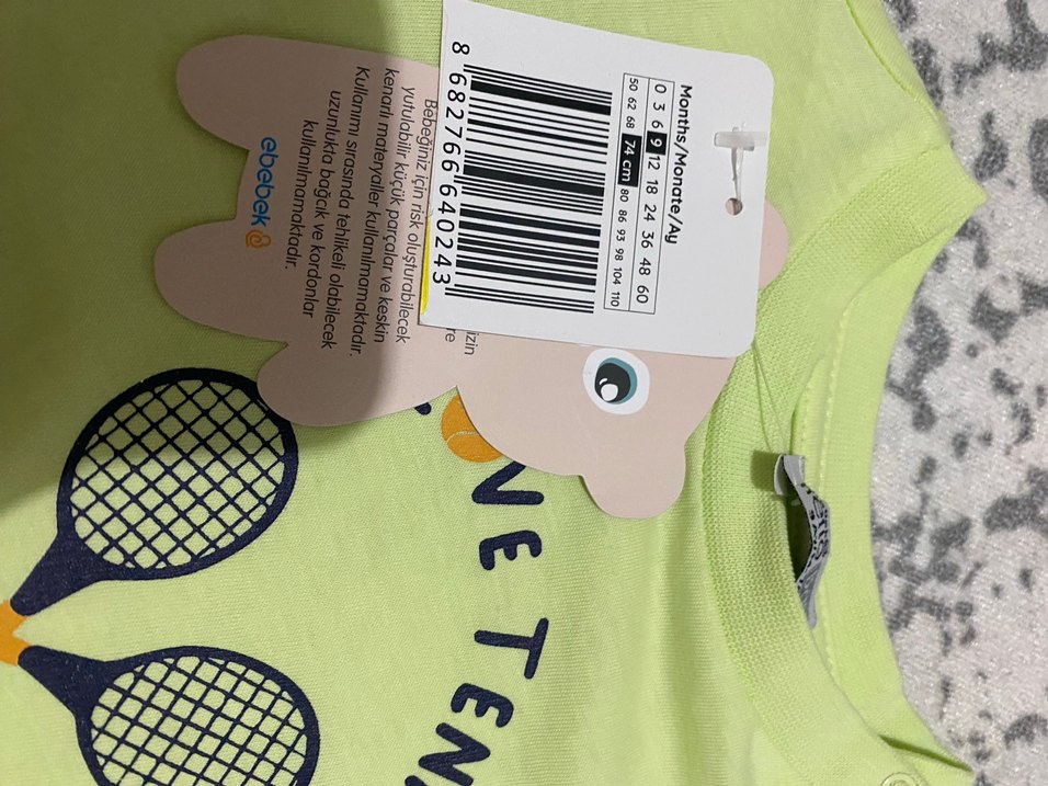 Çocuk Baskılı Renkli Atletler - Görsel 4