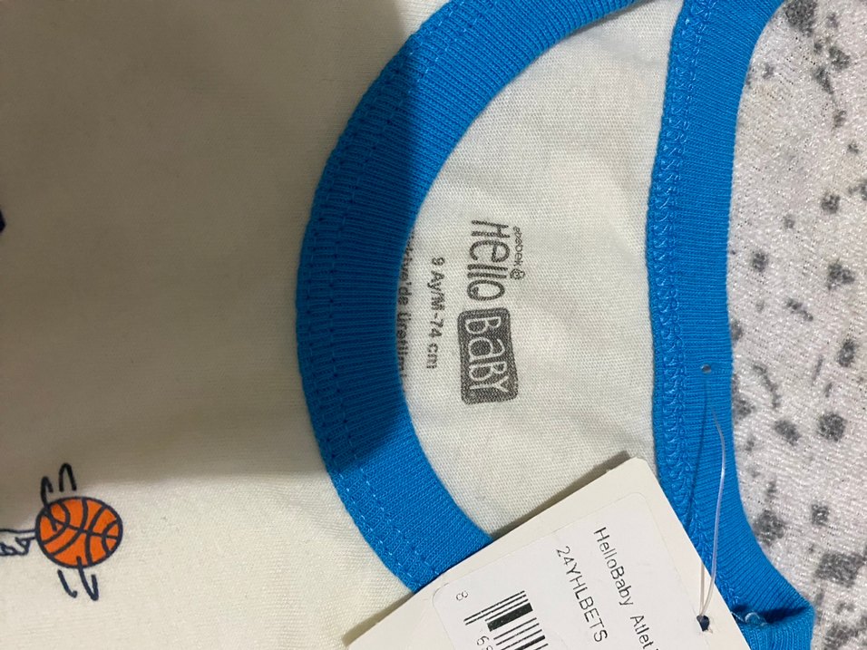 Çocuk Baskılı Renkli Atletler - Görsel 3