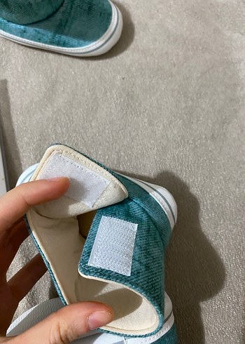 Turkuaz Erkek Bebek Botları ılk adım ayakkabısı - Görsel 4