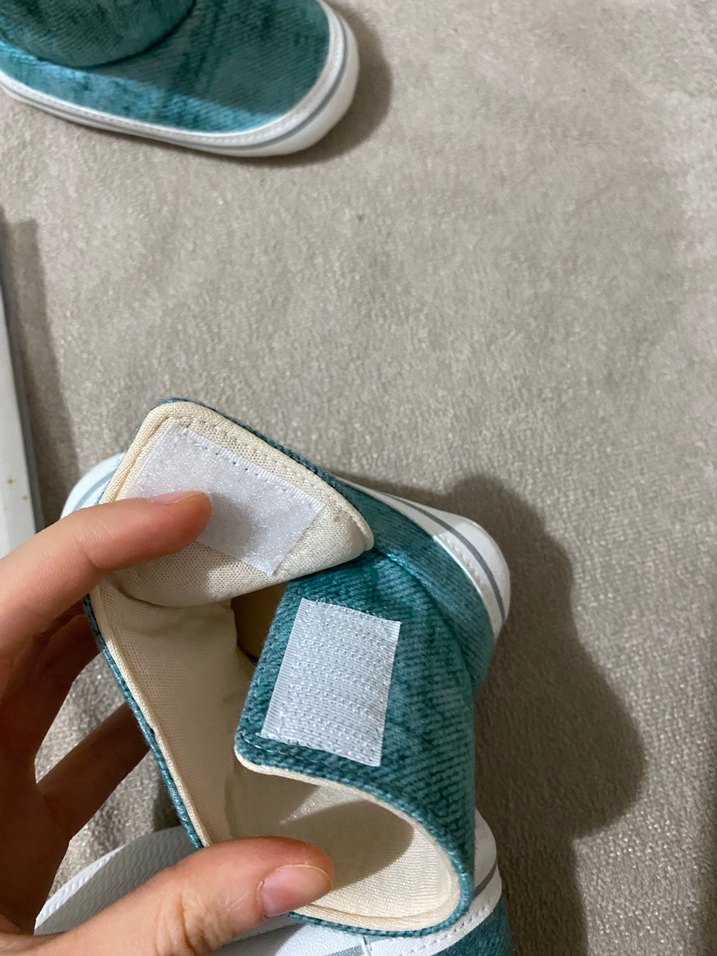 Turkuaz Erkek Bebek Botları ılk adım ayakkabısı - Görsel 4