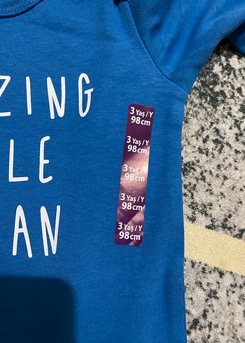 Mavi Uzun Kollu Bebek Body - Görsel 3