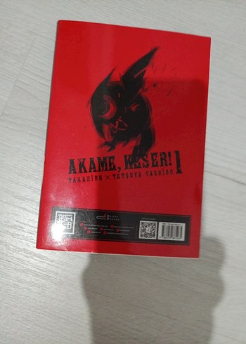  Akame Ga Kill! 1. Cilt Manga