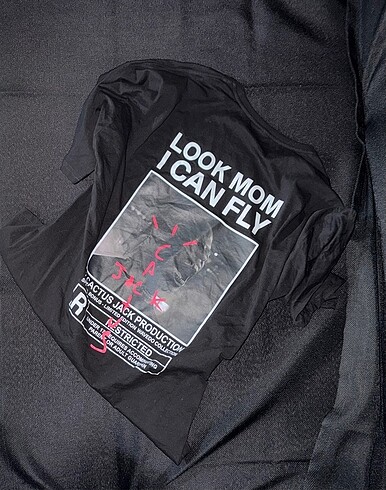 Travis Scott T-Shirt Siyah