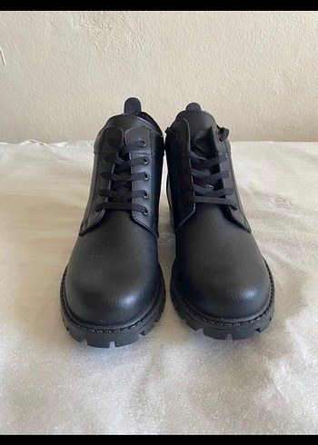 Siyah Minimalist Erkek Kauçuk Bot - Görsel 3