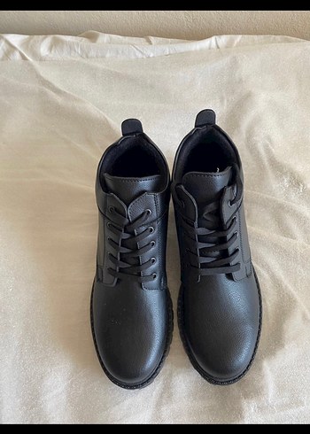 Siyah Minimalist Erkek Kauçuk Bot - Görsel 4