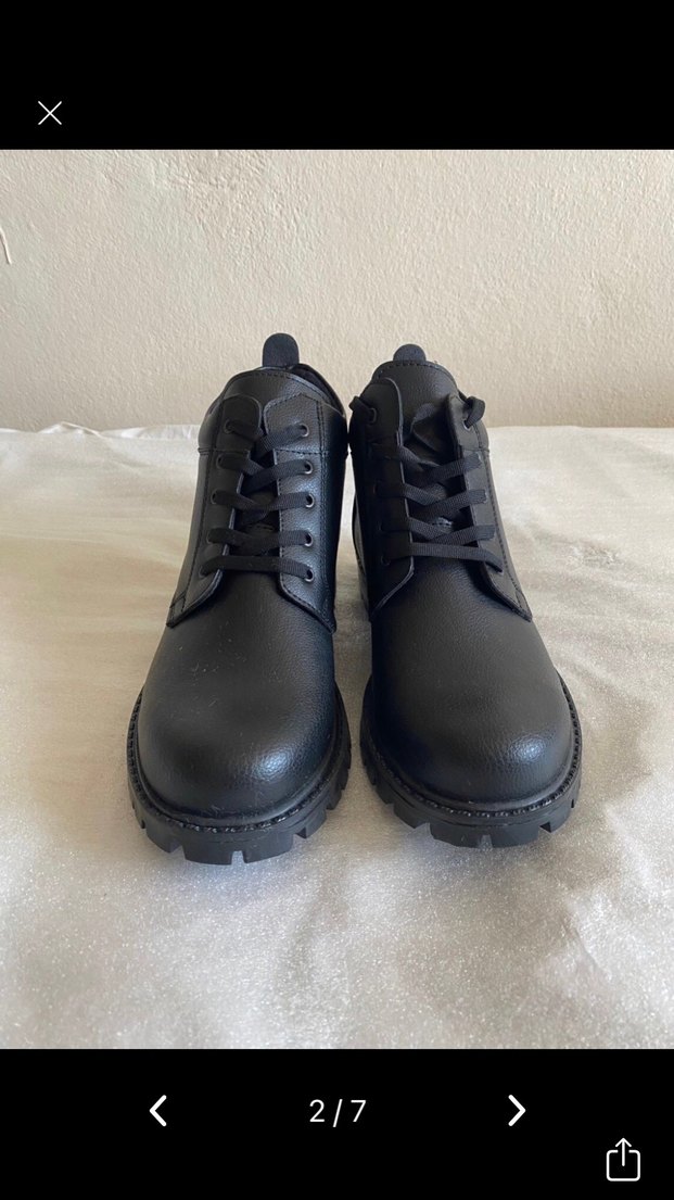 Siyah Minimalist Erkek Kauçuk Bot - Görsel 3