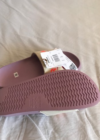 Pembe Kadın Platform Topuklu Terlik Velcro - Görsel 2