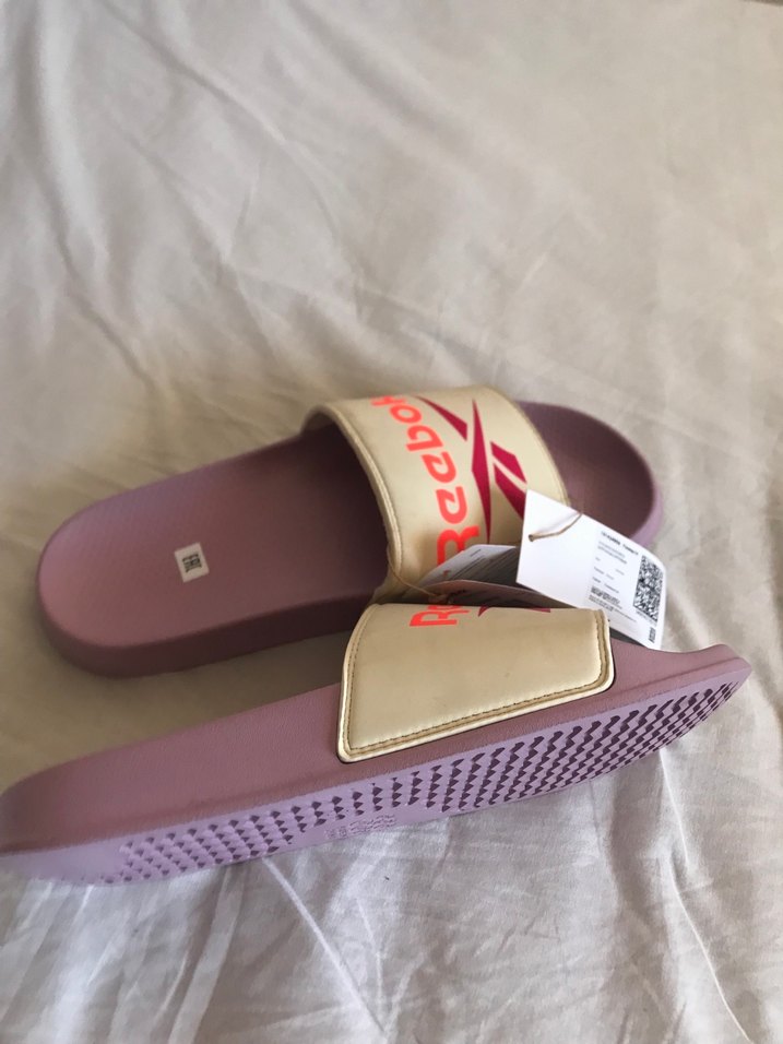 Pembe Kadın Platform Topuklu Terlik Velcro - Görsel 5