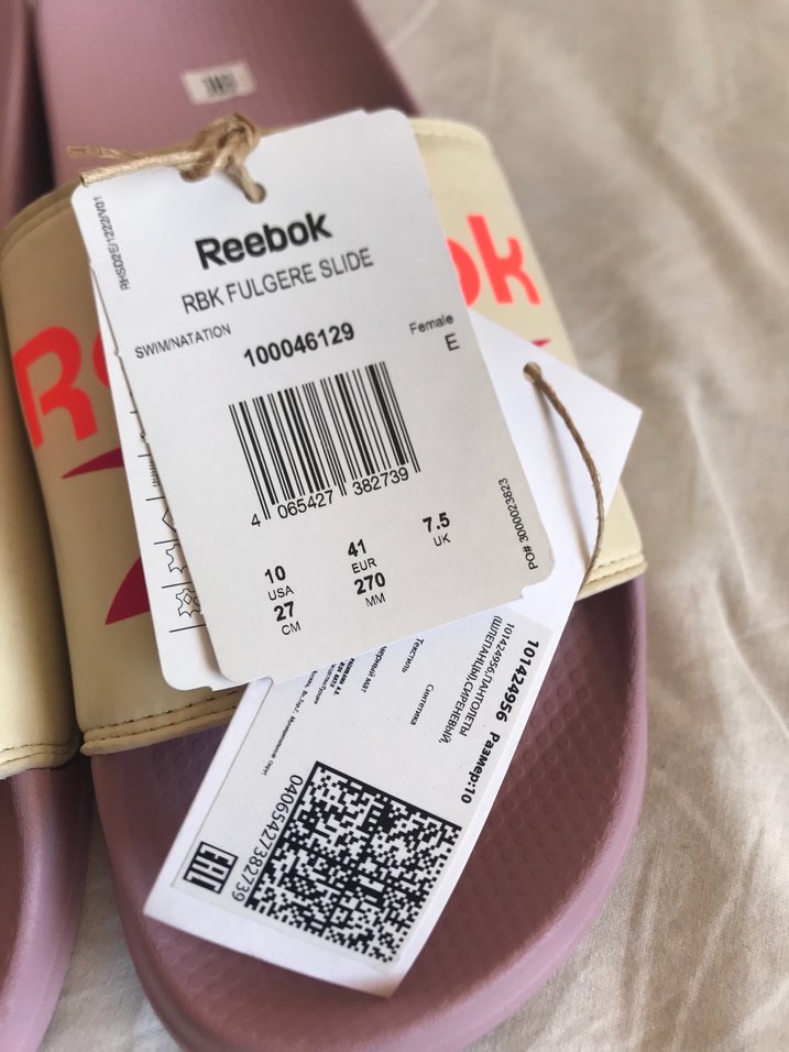 Pembe Kadın Platform Topuklu Terlik Velcro - Görsel 4