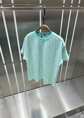 Pamuklu Örme Çok Renkli Erkek Tişört - Görsel 7