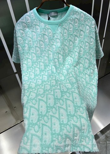 Pamuklu Örme Çok Renkli Erkek Tişört - Görsel 6