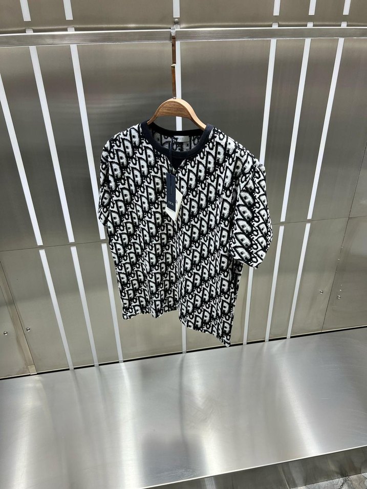 Pamuklu Örme Çok Renkli Erkek Tişört - Görsel 2