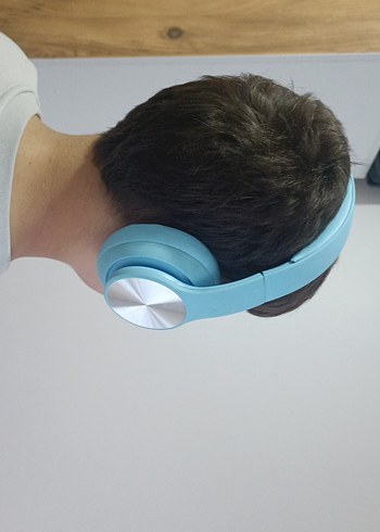 Pastel Mavi Kulaklık - Görsel 2