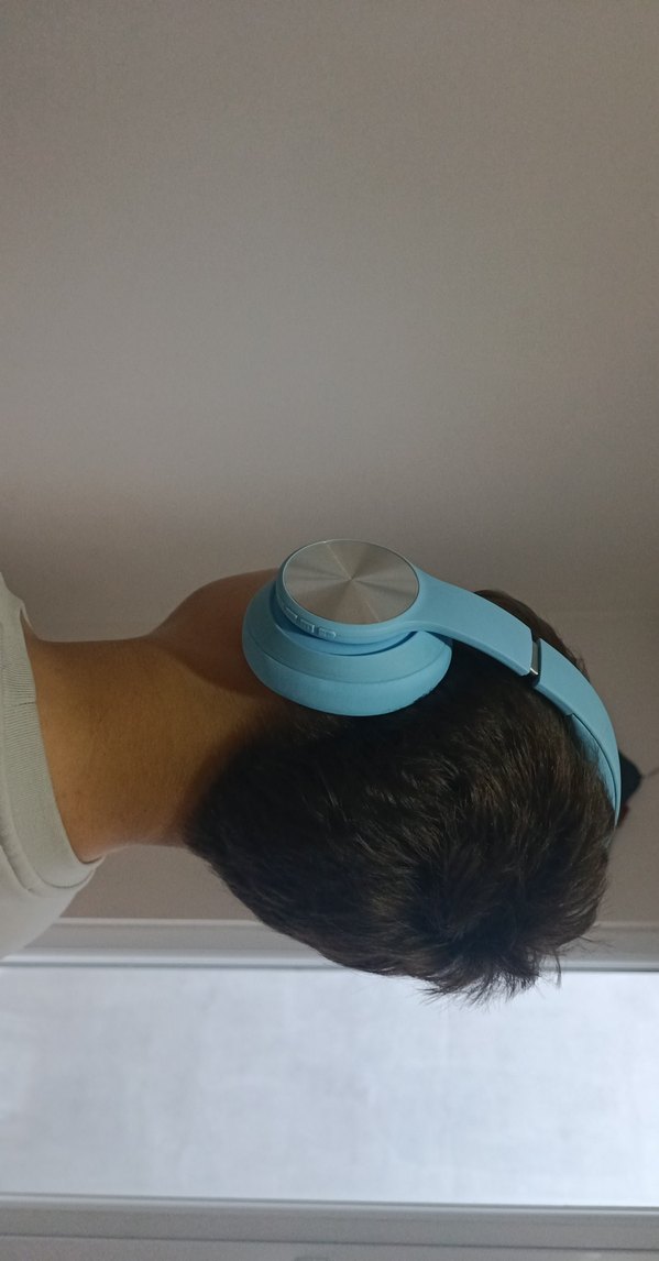 Pastel Mavi Kulaklık - Görsel 3