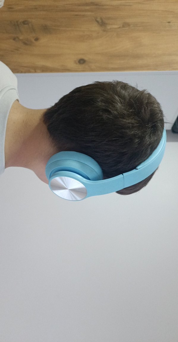 Pastel Mavi Kulaklık - Görsel 2