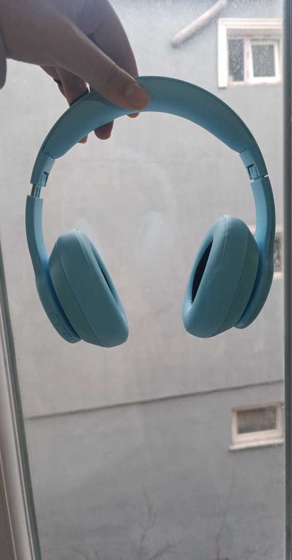 Pastel Mavi Kulaklık - Görsel 4