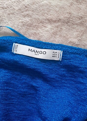 38 Beden mavi Renk #Mango#Elbise 