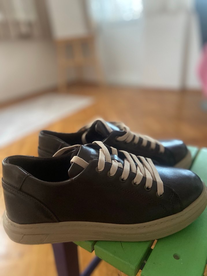 Kahverengi Spor Ayakkabı - Görsel 5