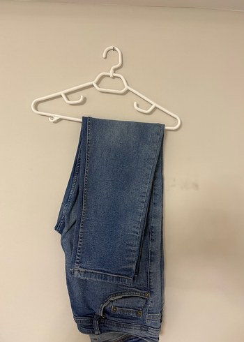 Mavi Kadın Midi Boy Dar Kesim Kot Pantolon - Görsel 2