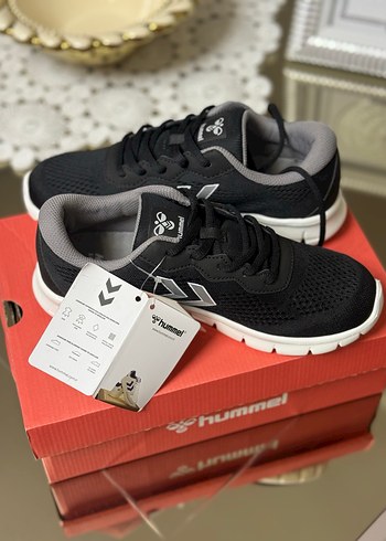 Hummel Siyah Gri Erkek Spor Ayakkabı - Görsel 2