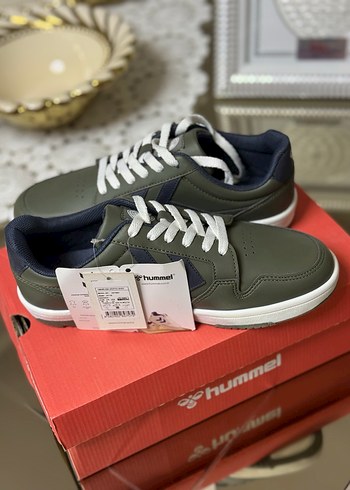 Haki yeşili Hummel kadın Spor Ayakkabı - Görsel 2