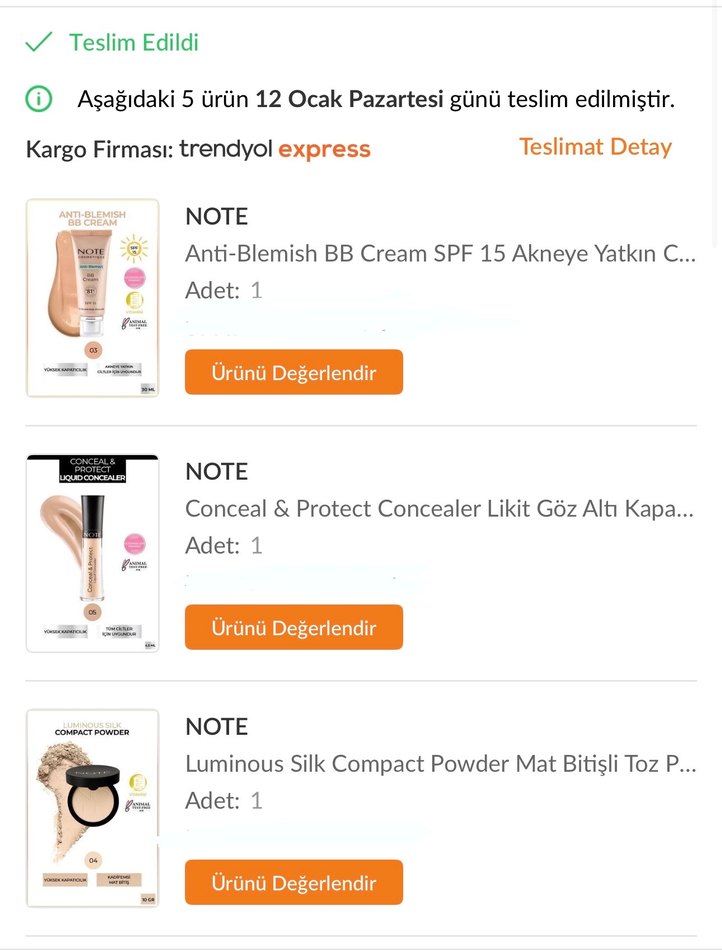 Note Cosmetique Anti-Blemish BB Krem SPF15 - Görsel 4
