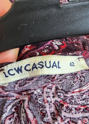 Bordo Bohem Uzun Elbise V Yaka Drapeli - Görsel 2