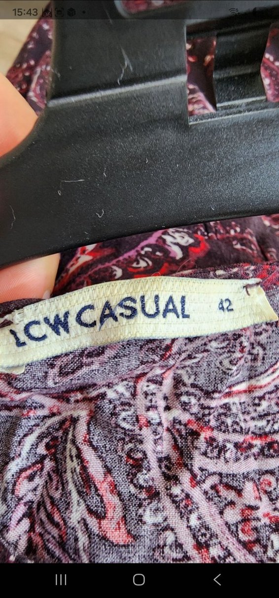 Bordo Bohem Uzun Elbise V Yaka Drapeli - Görsel 2