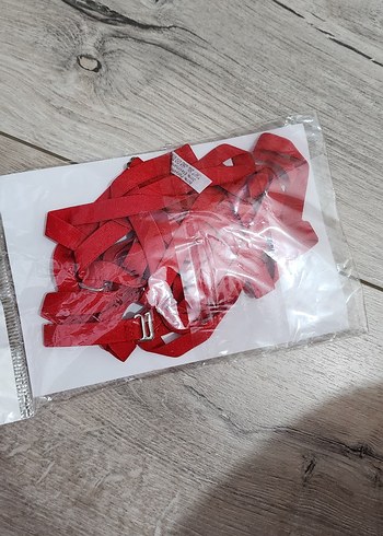 l Beden Bej Mini Baskılı Sutyen Aksesuarı