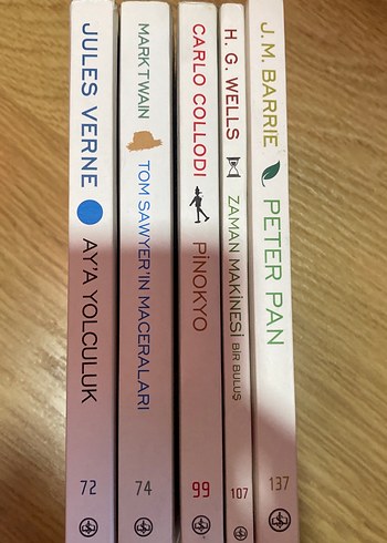 Klasik Roman Seti: 5 Kitap