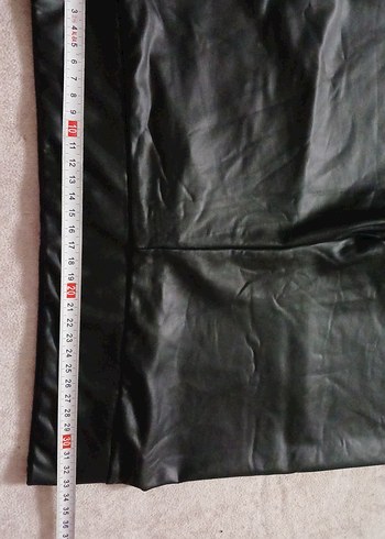 deri kadın şort - Görsel 3