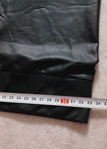 deri kadın şort - Görsel 4