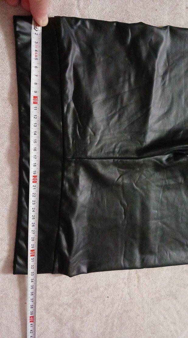 deri kadın şort - Görsel 3