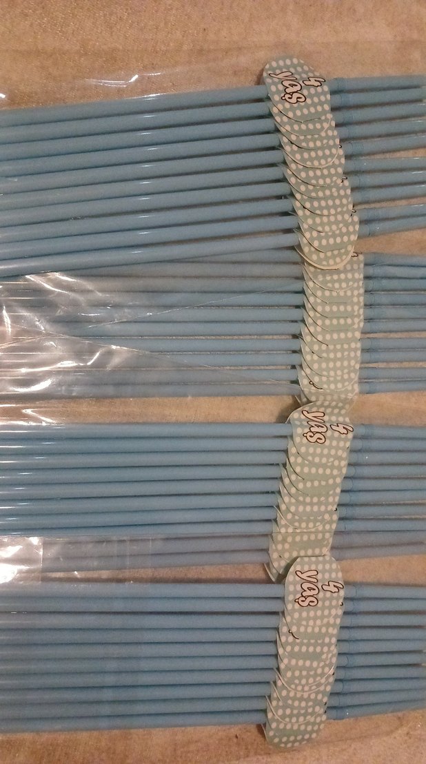 4 yaş doğum günü pipet. 10lu toplam 40 adet 4 paket - Görsel 3