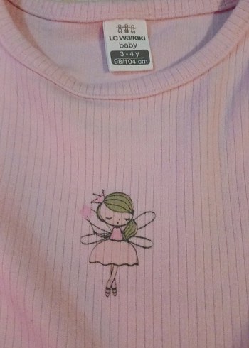 Düğmeli Kısa Kollu Pembe Bebek zıbın - Görsel 2