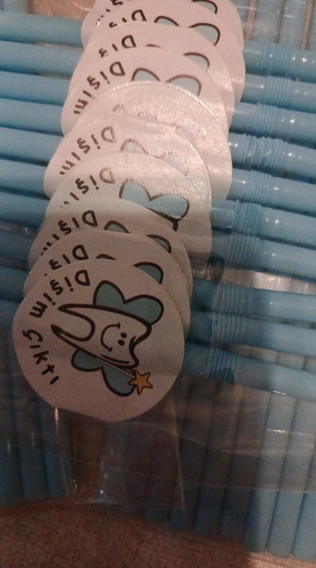 Pastel Mavi Parti Pipetleri 10 lu paket toplam 30 adet - Görsel 5