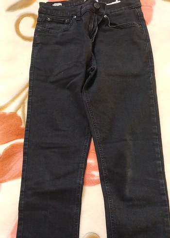 31 Beden Erkek Siyah Regular Fit Kot Pantolon