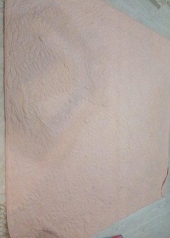 Pastel Pembe Düz Yatak Örtüsü Açık pembe - Görsel 15