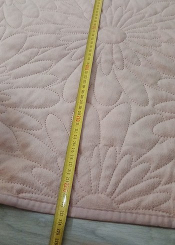 Pastel Pembe Düz Yatak Örtüsü Açık pembe - Görsel 5