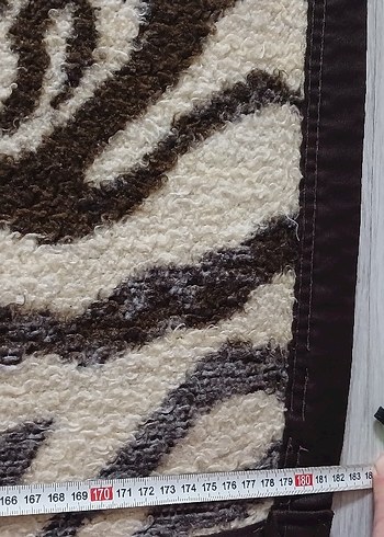 Bohem Tarzı Kahverengi Leopar  Desenli battaniye - Görsel 7